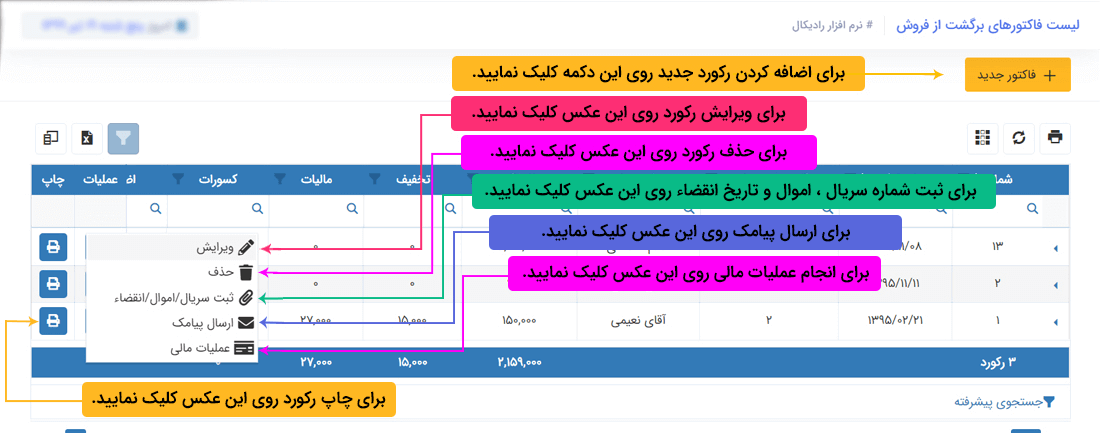 توجه : 