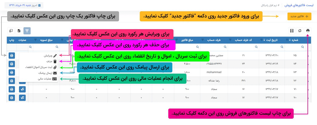 توجه : 
