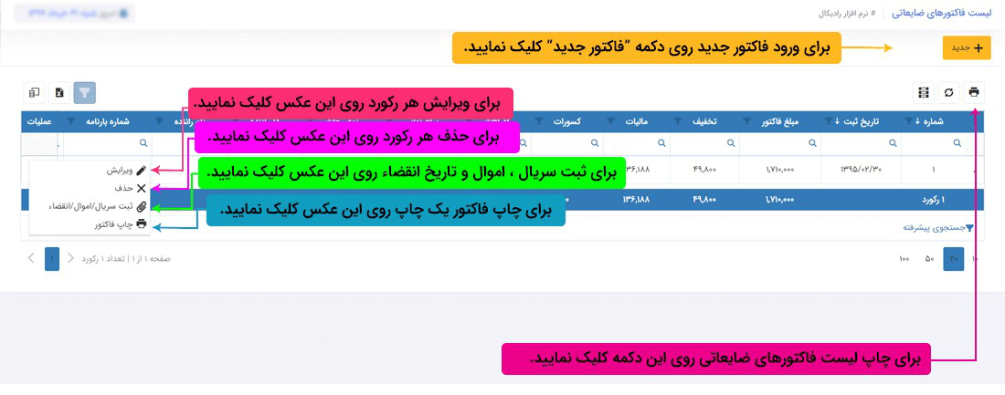 توجه : 